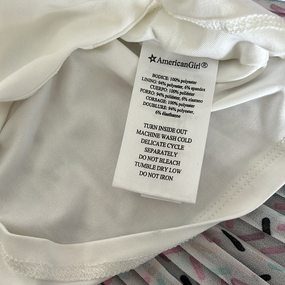 NWT American Girl Double Sparkle Skort Size Medium 10/12 - Picture 9 of 10